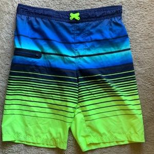 Wonder Nation Boys Quick Dry‎ Swim Trunks, UPF 50+ Sz. XL/XG